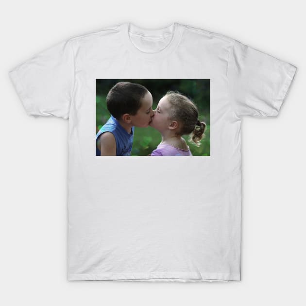 Sweetest Kiss T-Shirt by micklyn